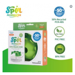 SPIN - UFO Maze Disc - green - Pet Supplies